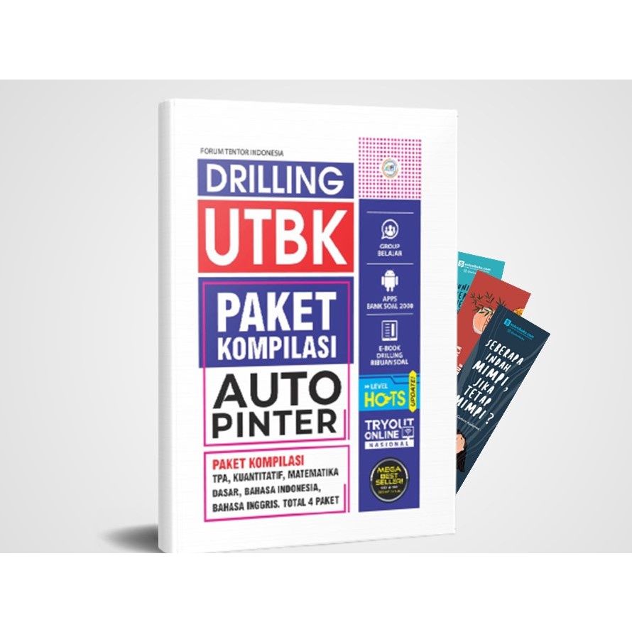 [Solusibuku Jakarta] Buku The King Bedah Kisi-Kisi SBMPTN & UM Mandiri Saintek 2023 (Forum Edukasi)-UTBK DRILL KOMPILASI