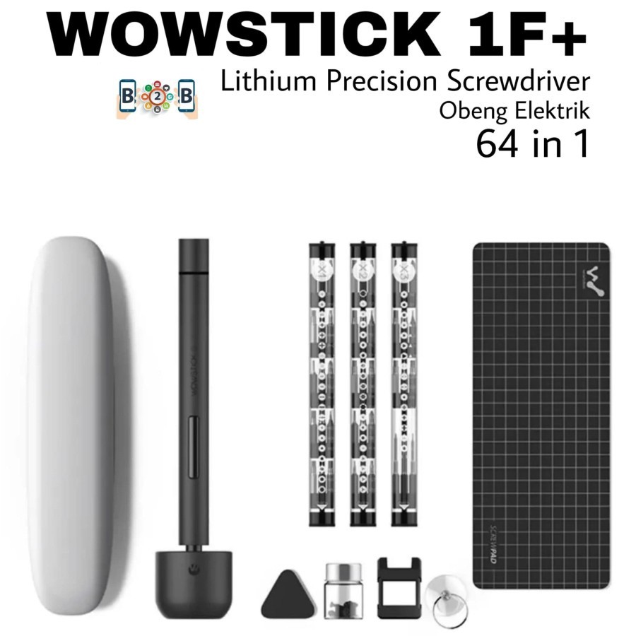 WOWSTICK 1F+ Lithium Precision Screwdriver - Obeng Elektrik