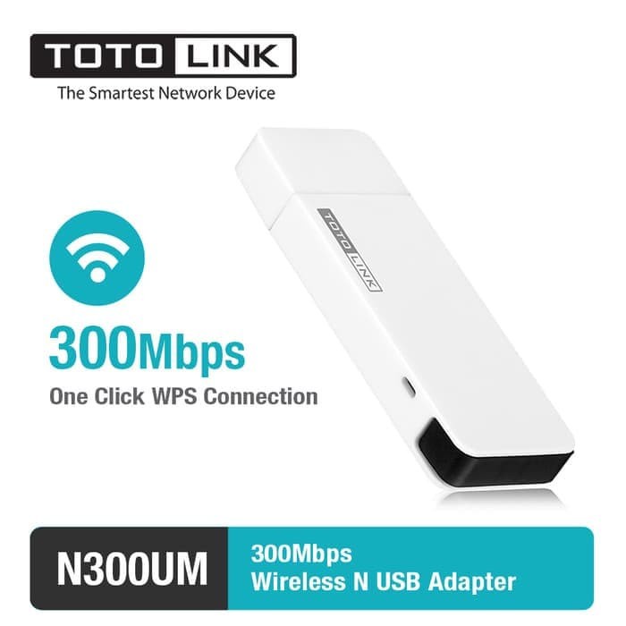 TOTOLINK N300UM | 300Mbps Wireless N Mini USB WiFi Adapter NAMPOL GAN