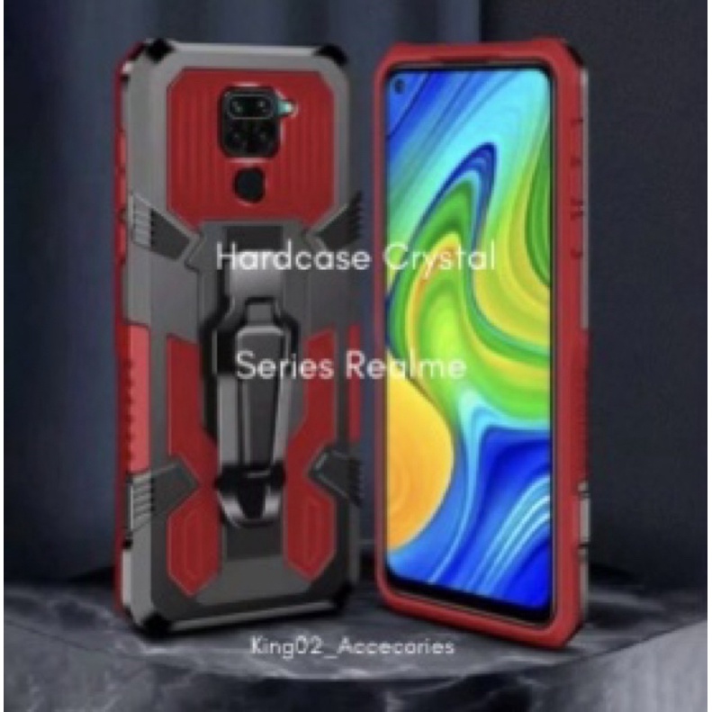 Hardcase Realme C35 Realme C1 Realme C2 Realme C3 Realme C11 Realme C12 Realme C15 Realme C20 Realme C21 Realme C21y Realme C20a Realme C25 Realme C25s Realme C25y Realme C31 Casing Soft Case Silikon Tranformer Kickstanding