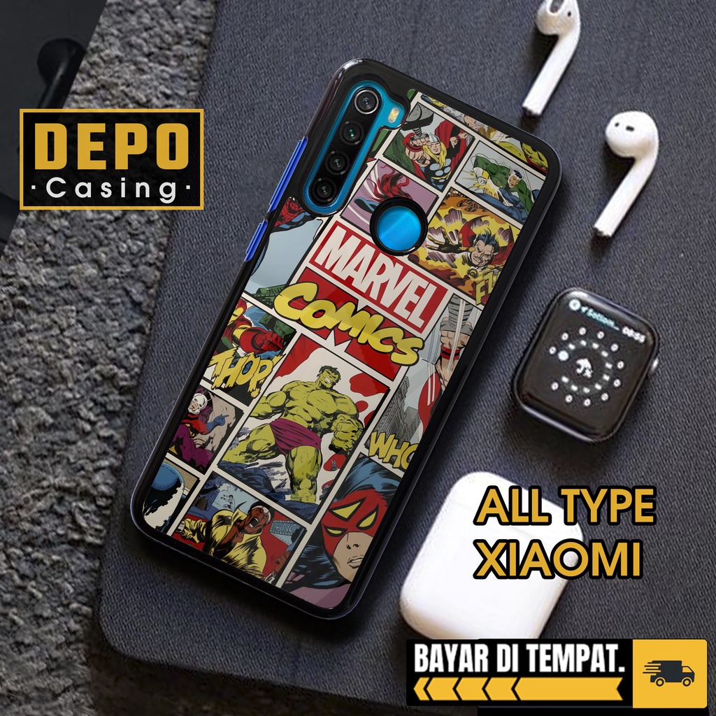 Case Redmi Note 8 Case Hp Xiaomi Redmi Note 8 Premium Glossy Depo Casing [MRV1] Casing Hp Redmi Note