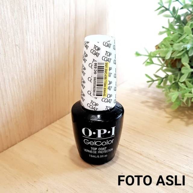 OPI TOP COAT Nail Gel Polish LED UV Kutek Cat Kuku 15 ml