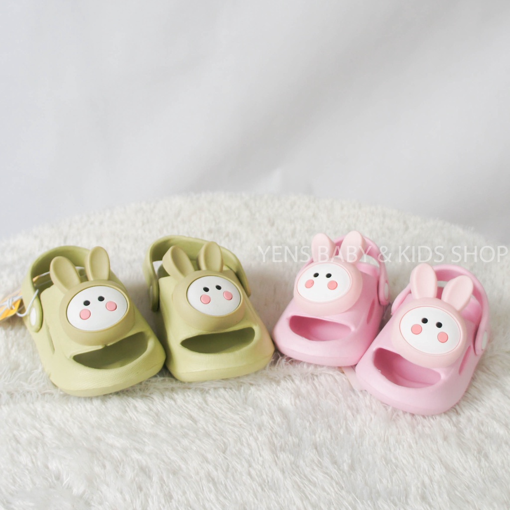 Sandal Bayi Tali Belakang Karakter Kelinci  - Sandal Anak Bayi