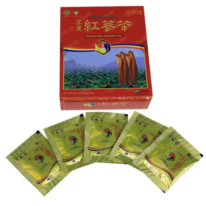 

Jual Korean Red Ginseng Tea ( 50 Sachet ) Teh Ginseng Murah