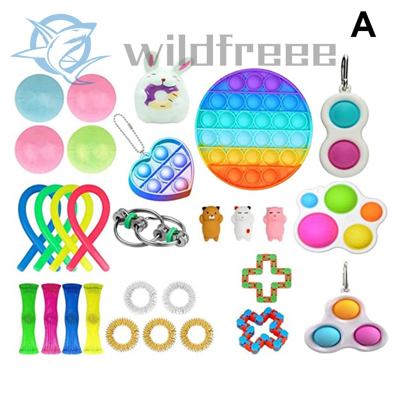 Jual (Wf) Set Mainan Fidget Spinner 