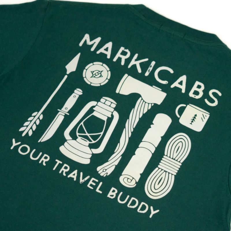 MARKICABS [Tools - Green Olive] Tshirt