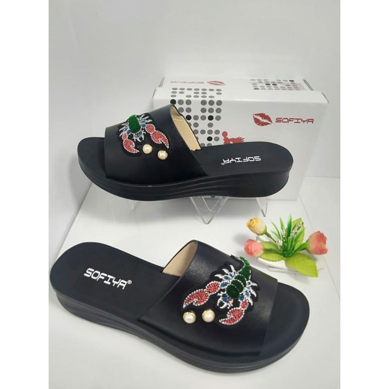 wedges sandal cantik elegan / sofiya sandal wedges
