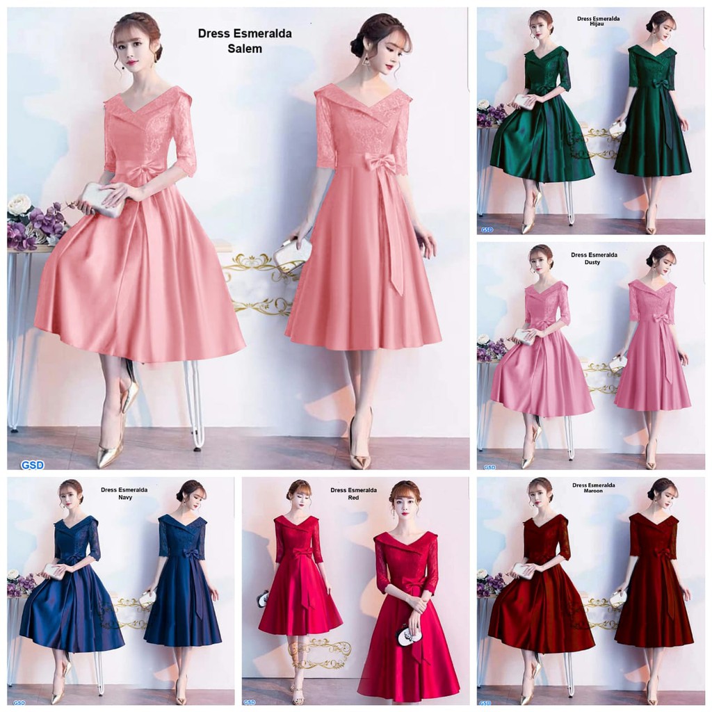 Dress esmeralda/maxi dress/terusan dress wanita/long dress wanita/jual terusan dress