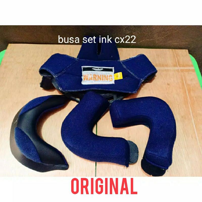 Ori busa set Ink cx22 Original spon helm ink cx 22 cucuk