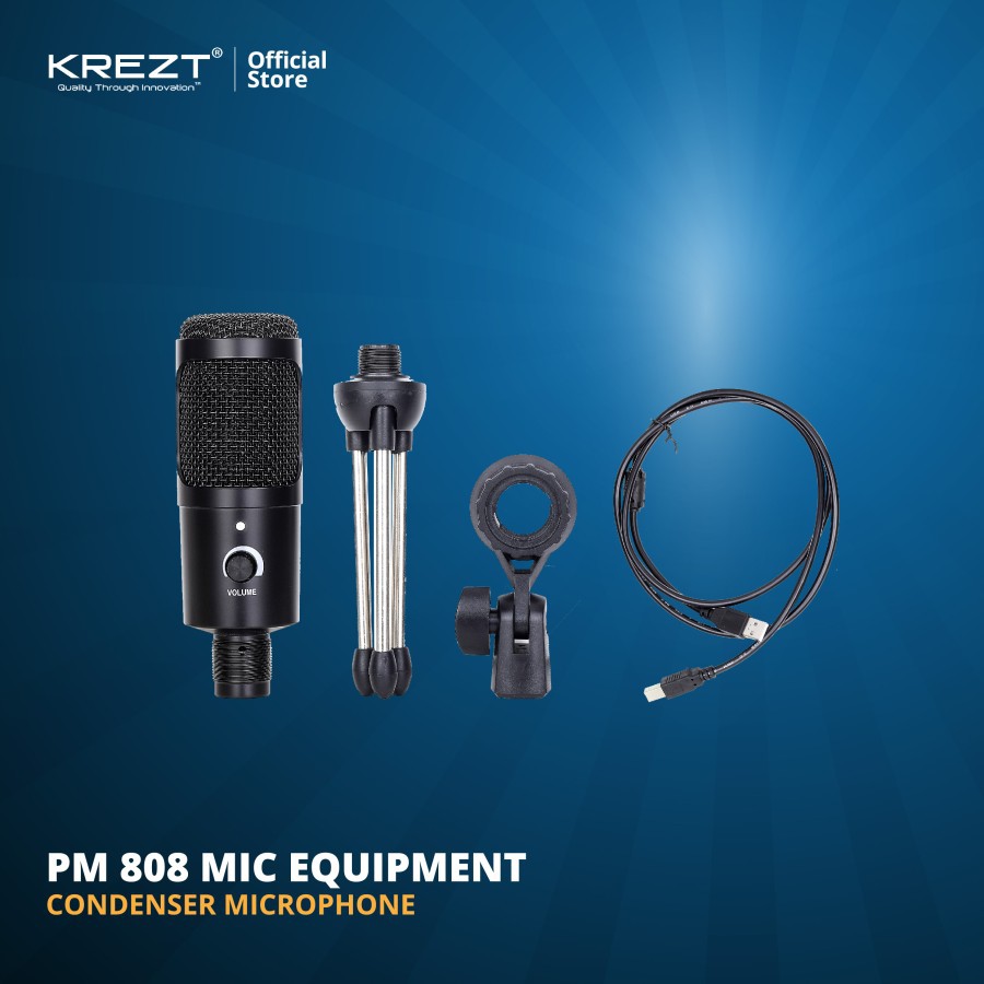 KREZT PM 808 USB CONDENSER MICROPHONE