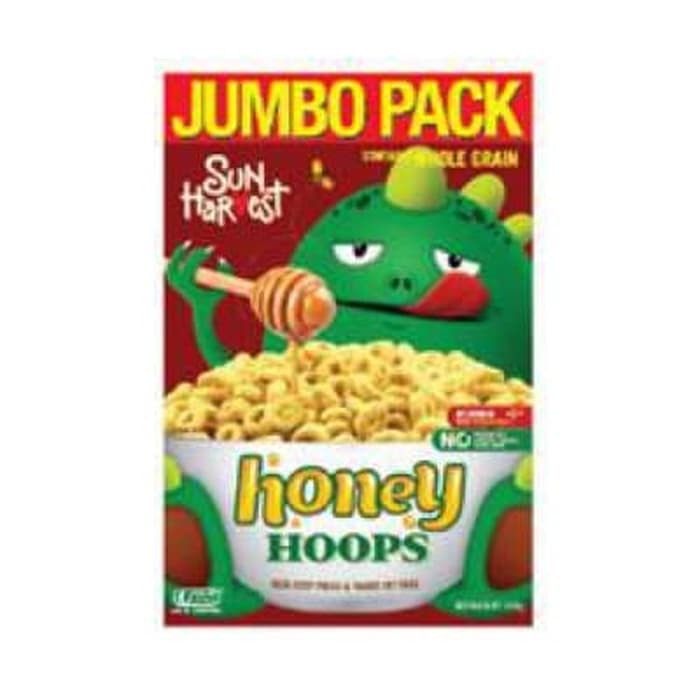 

#HANDCARRY Sun Harvest Honey Hoops Cereal 500g - UFOHCR1534