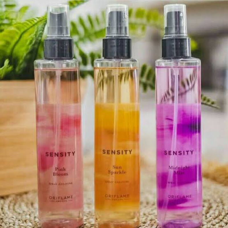 Sensity sun sparkle midnight mist pink bloom spray cologne 200 ml