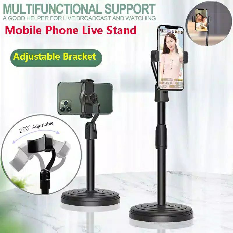 Long Stand HP di Meja Phone Holder Dudukan Penyangga Tempat Handphone