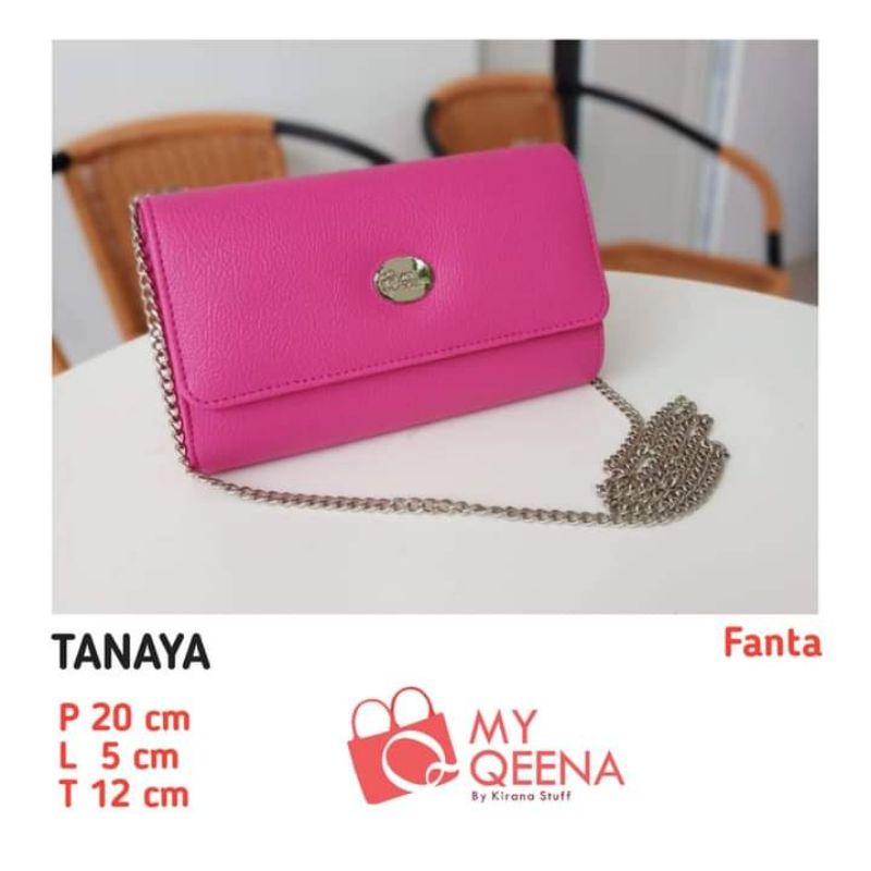 Tanaya Tas Wanita Selempang Murah My Qeena Kekinian Original Ransel Kerja Kecil Pesta Kondangan Kuli
