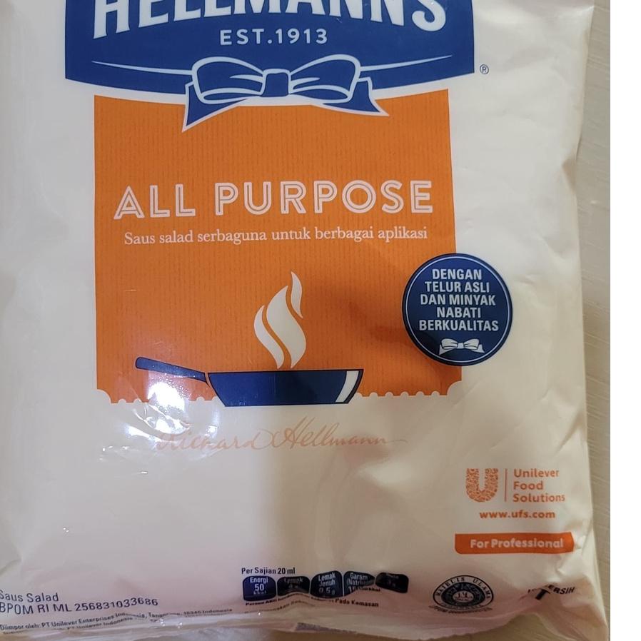 

Diskon✔️Hellmann's Mayo Magic Pouch 1L GANTI NAMA Hellmann's Mayo ALL PURPOSE|KD8
