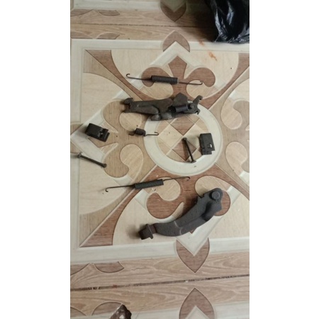 setelan rem belakang set timor