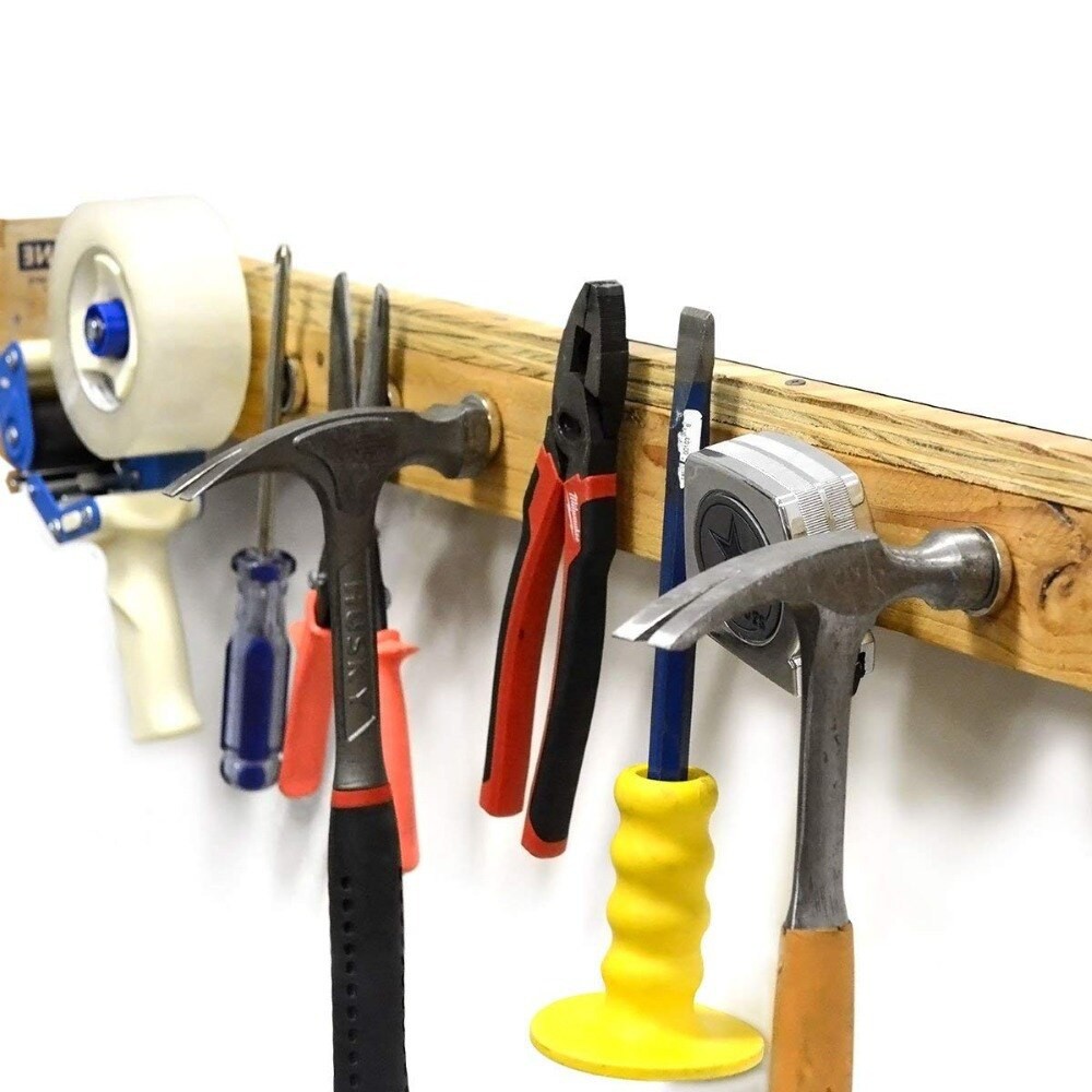 NdFeB Garage Magnet Disc Diameter 12.7x6 mm Thick M3 Screw Countersunk Hole 1/2" Strong Neodymium