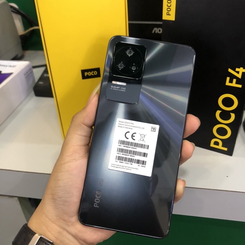 Poco F4 8/256gb Second Fullset Garansi resmi