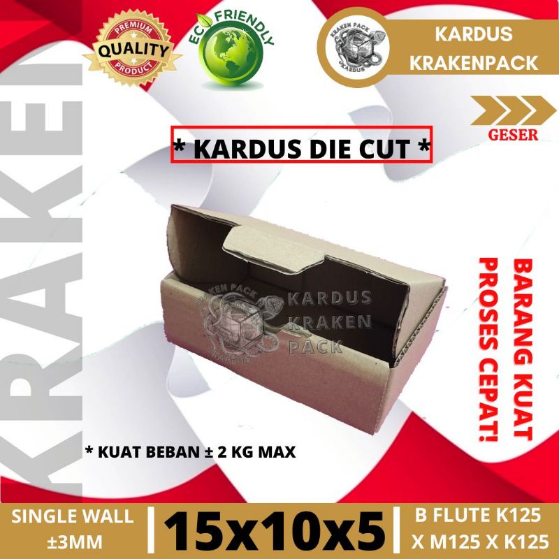 

DUS DIE CUT 15x10x5 cm KARDUS BOX PIZZA HAMPERS BARU KOSMETIK PERHIASAN BAJU HIJAB COKLAT KARTON MURAH KUAT
