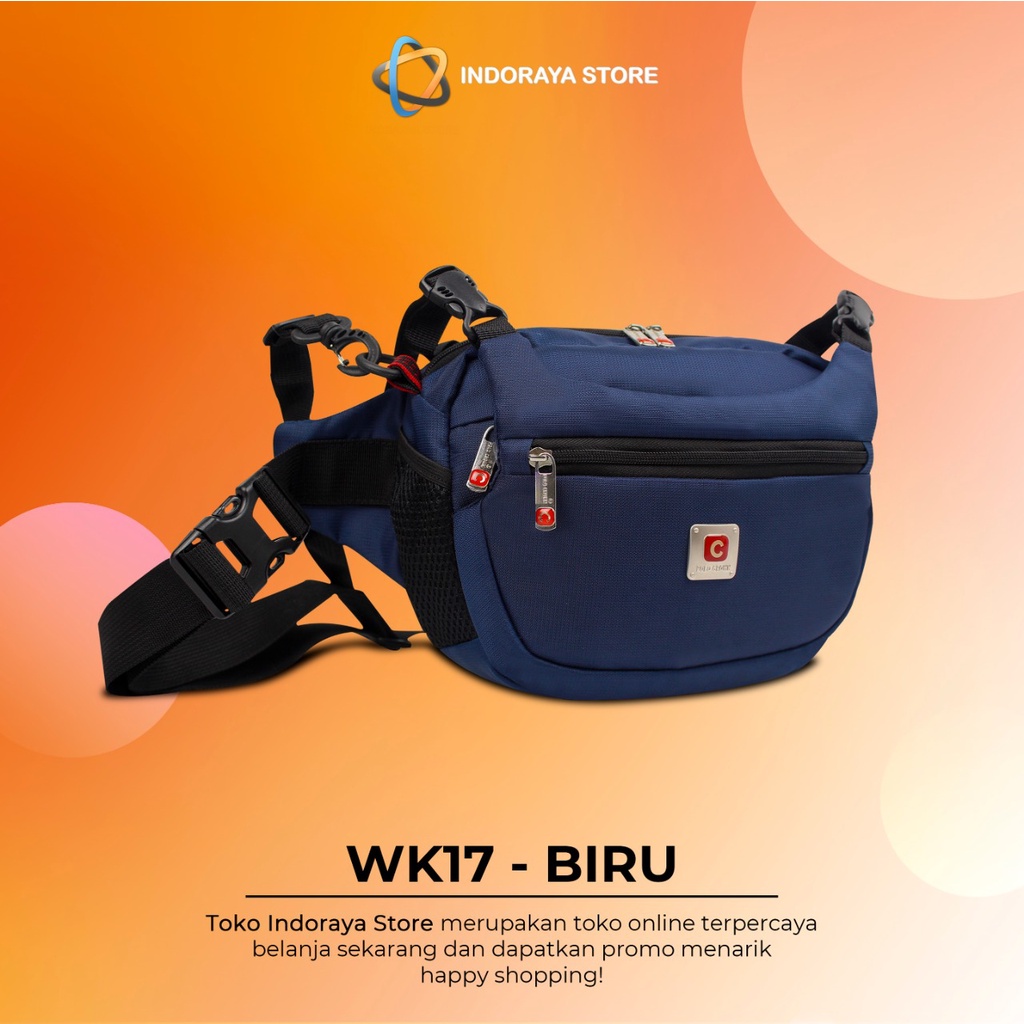 waistbags pria multifungsi 4in1 indoraya store