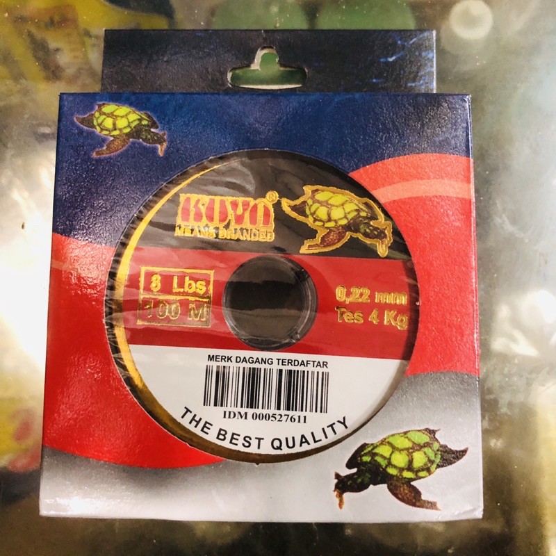 Benang / Kenur / Senar Pancing Kuya 0,22 Mm 100 Meter 8 Lbs