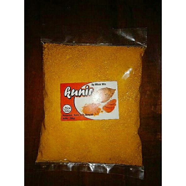 

Kunyit Bubuk Murni 200gram/Turmeric Powder/Kunir Bubuk Kualitas 100%Terjamin