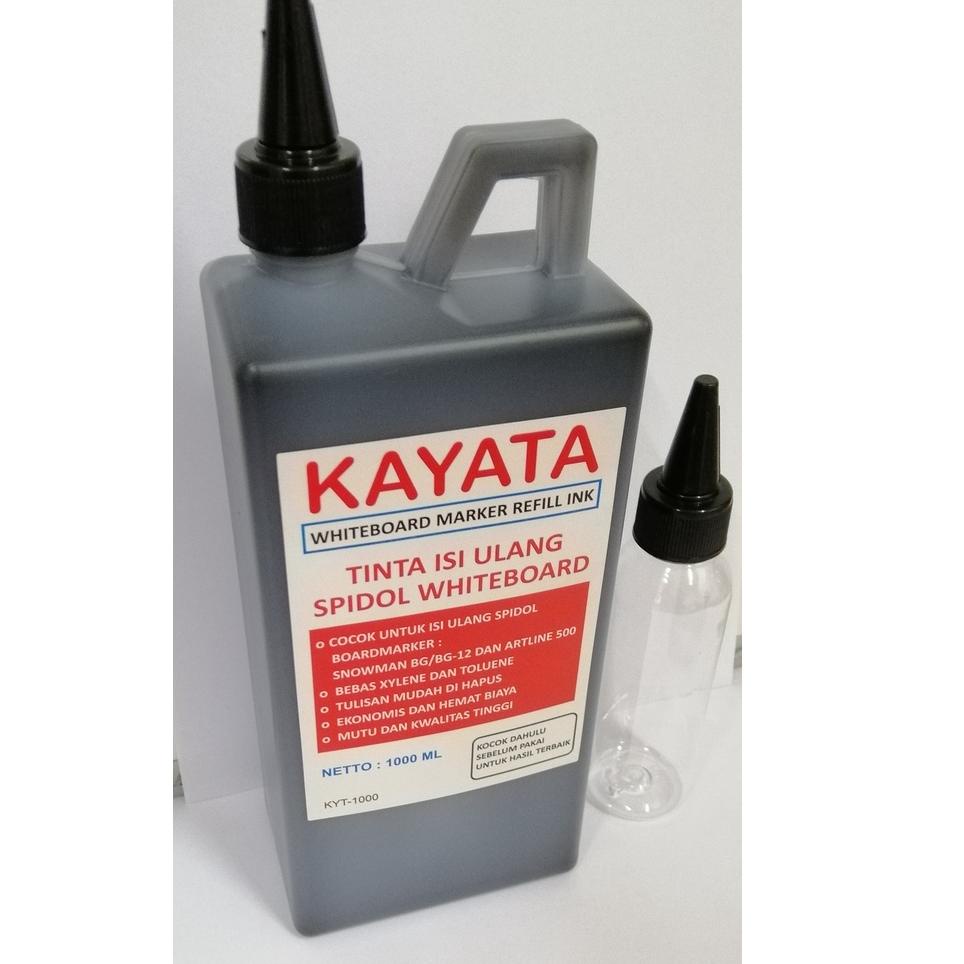 

(uznv -57) Tinta spidol whiteboard refill Kayata murah dan berkualitas 1000 ML Tinta isi ulang spidol ♣ 79