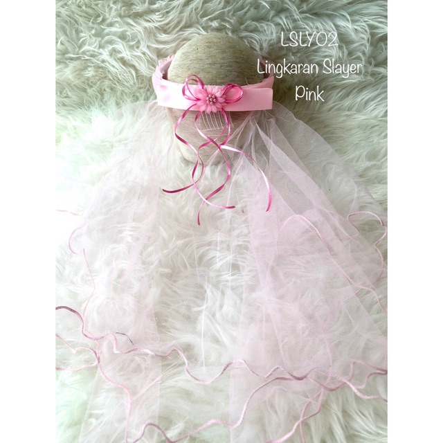 Bando Veil Anak Mahkota Bunga Pengapit LSLY02