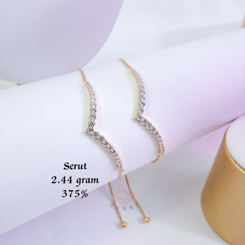 GELANG SERUT PERMATA AURELL 375%