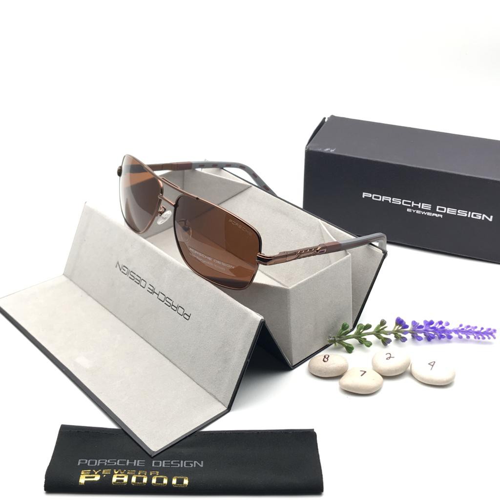TERBARU ...Kacamata Fashion Pria / Kacamata Pria Porsche Design P8724 Super Lensa Polarized Sunglass