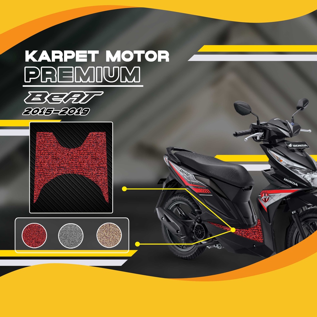 PRESTIGE - KARPET MOTOR - HONDA - BEAT 2015 SD 2019 - COIL MAT