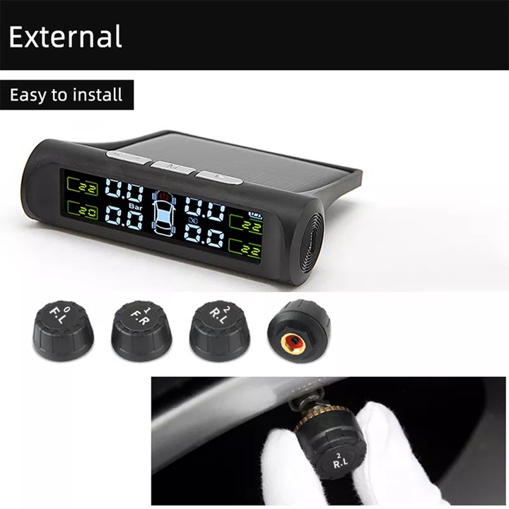 TPMS Tire Pressure Monitor Pengukur Tekanan Angin Ban Mobil