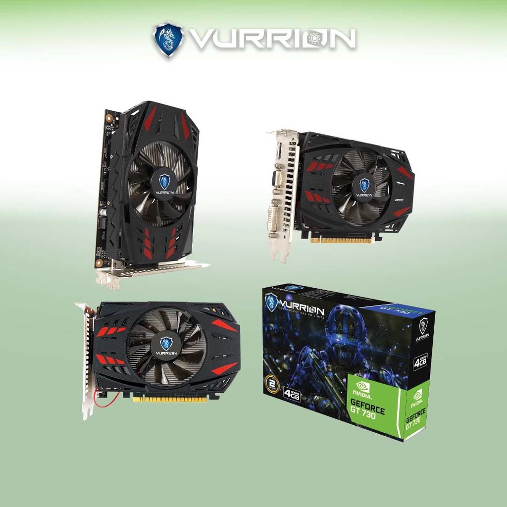 VGA Card GT 730 2GB / 4GB GDDR5 64Bit Vurrion Geforce Nvidia GPU GT730 Garansi Resmi 2 Tahun