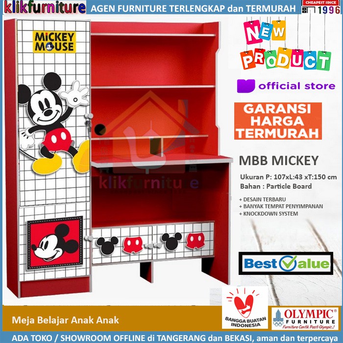 Meja Belajar Anak Anak Motif MBB MICKEY Olympic