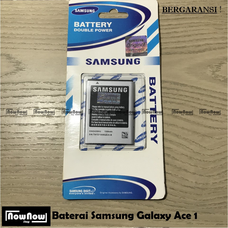 Baterai Samsung Galaxy Ace 1 S5830 Original Batre Battery SEIN