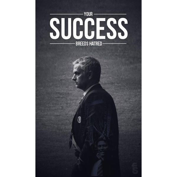 AS ROMA| POSTER HIASAN DINDING | PIALA EROPA 2021 JOSE MOURINHO PELATIH CLUB SEPAK BOLA AS ROMA