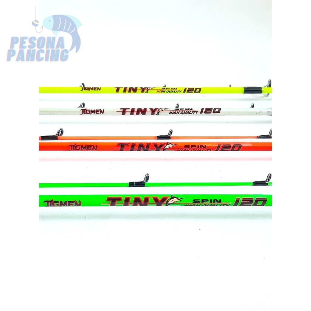 Joran Pancing JIGMEN TINY SPIN 120-150 ACTION LENTUR Cocok Buat Mancing UDANG