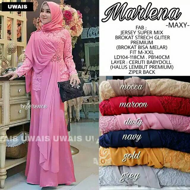 Gamis pesta. ORI SOLO