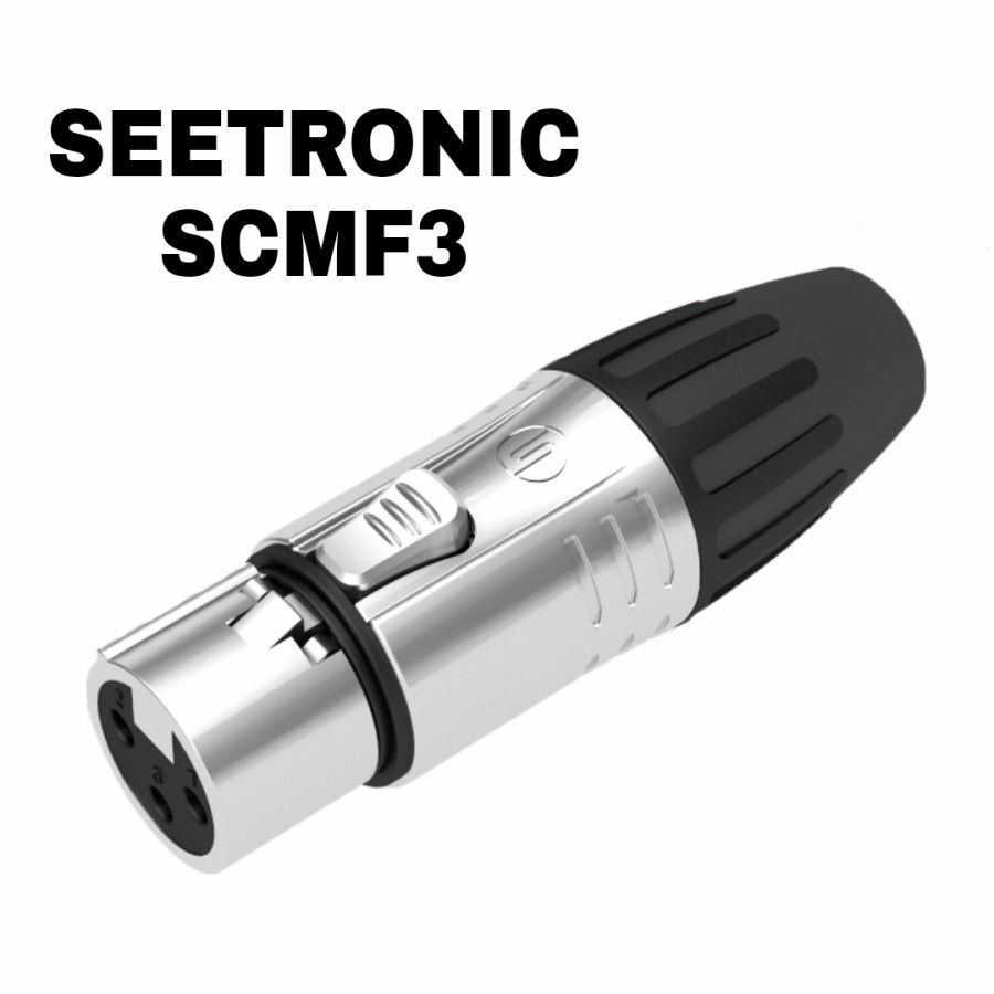 Jack Canon xlr SEETRONIC FEMALE SCMF3