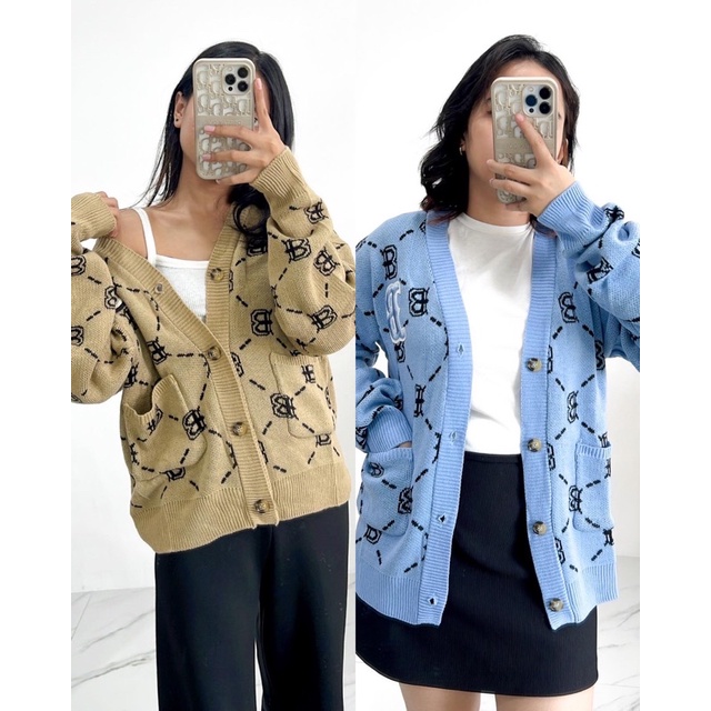 MLB CARDIGAN BOSTON REDSOX - Kmit Cardigan Unisex