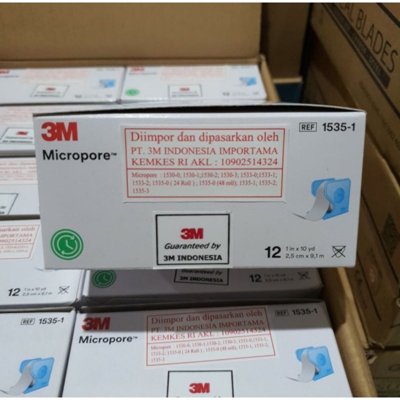 Micropore 3m 1 inch Micropore Plester 3m Medis Plester Luka Sugical Tape 3m Micropore Per Pcs