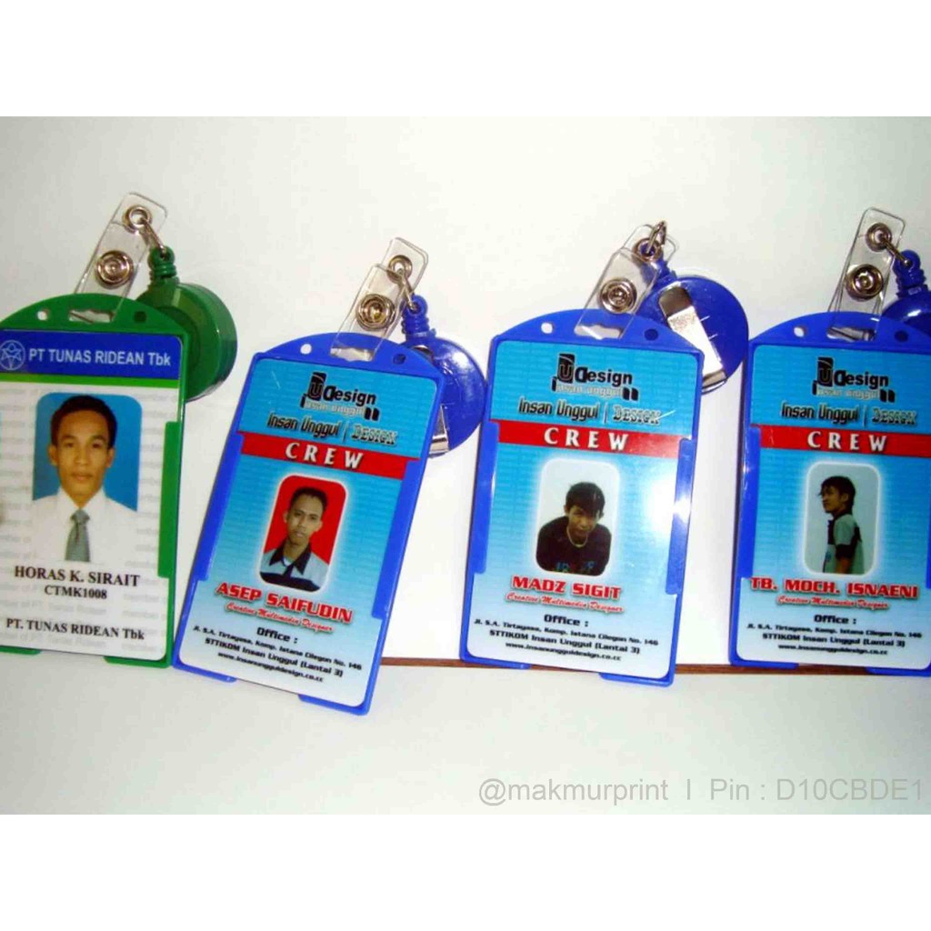 Cetak 1 set ID Card/Kartu Anggota/Member/Pegawai/Karyawan