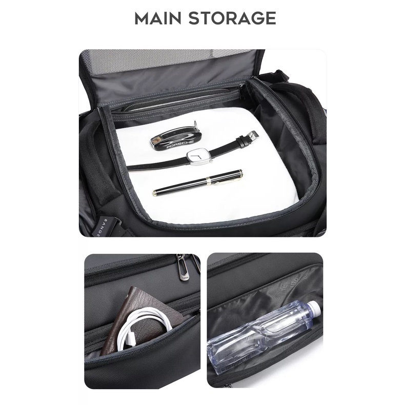Bange Tas Pria Multi Fungsi Travel GYM Waterproof BG7561