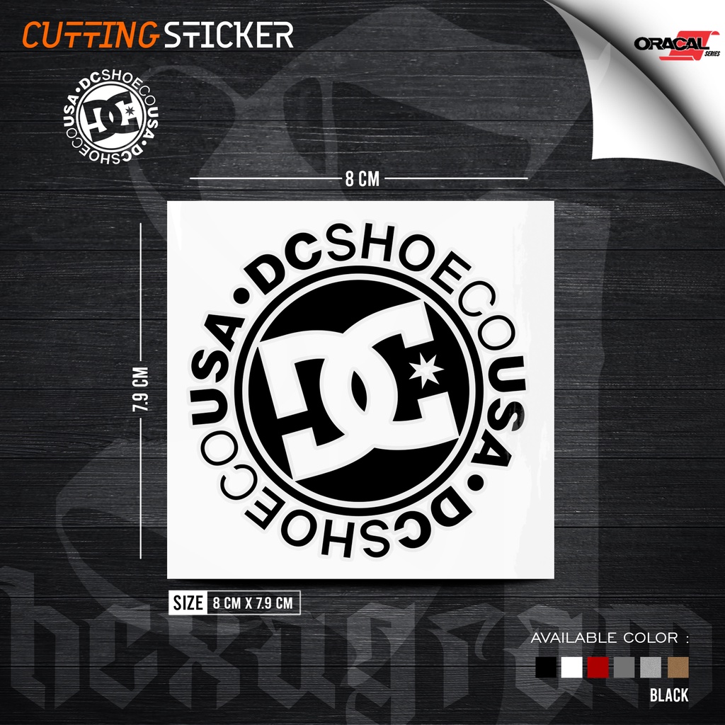 Cutting Sticker DCshoecousa Circle | Stiker Cutting DCshoecousa Circle