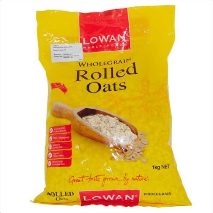 

LOWAN WHOLEGRAIN 1 KG ROLLED OATS