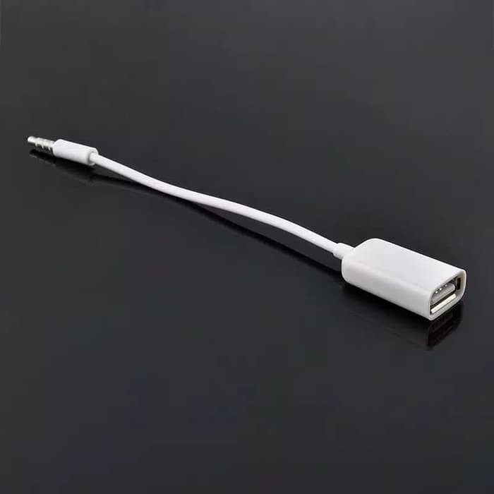 3.5Mm Male Aux Audio Jack Usb Female Converter Kabel Untuk Mobil Mp3