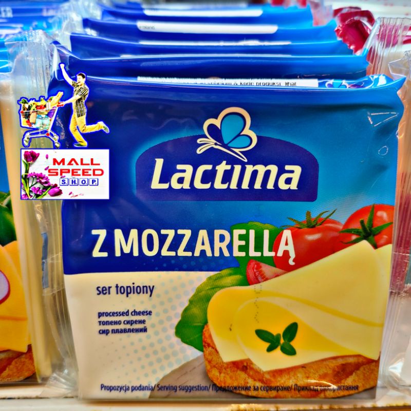 

Keju Lactima Z Mozzarella Slice 130gr new exp