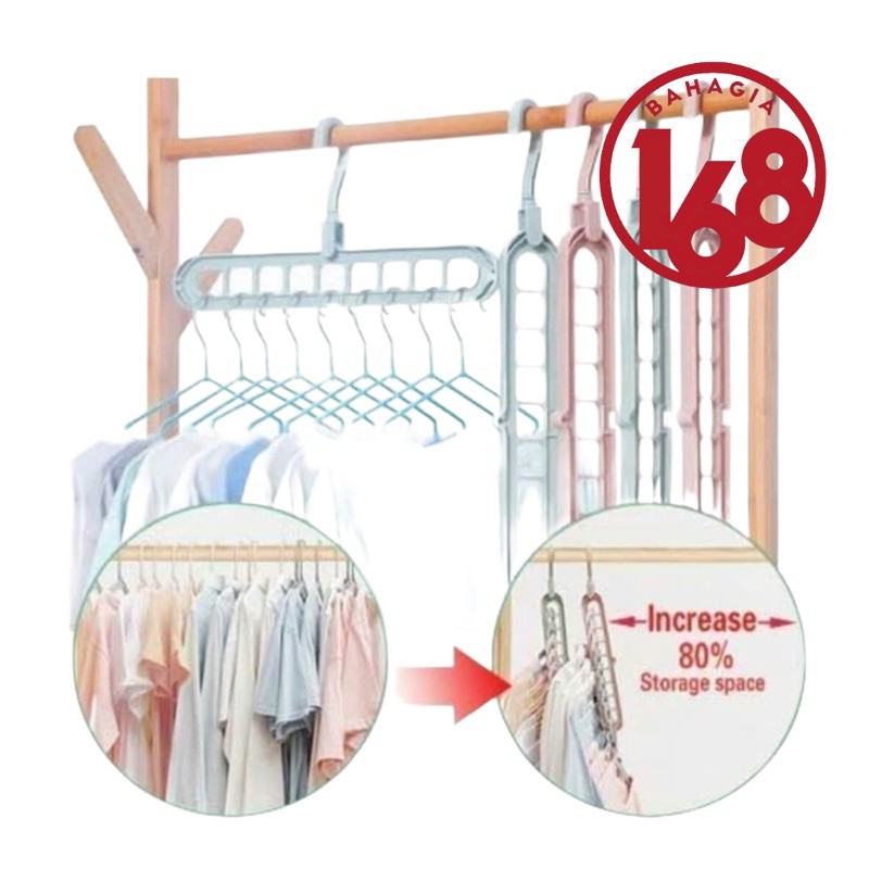 Magic hanger / foldable hanger