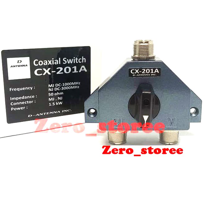 D Antenna CX-201A Coaxial CX-201 Switch Box Pengganti Antena CX201 CX201A 201A CX 201 Penganti Antena / Frequensi Swit VHF UHF Antena radio antenna