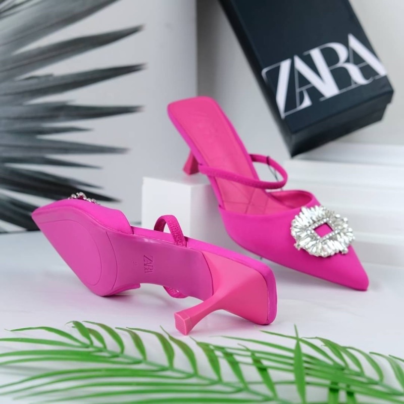 [7.7 Boombastis Sale⚡] - SEPATU WANITA PESTA HIGH HEELS SHOES ZS443 PREMIUM IMPORT